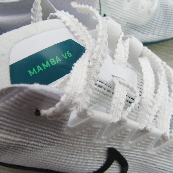 Nike Mamba 6 Distance Track & Field Spikes Men's Size 9.5 White NEW - Picture 6 of 13